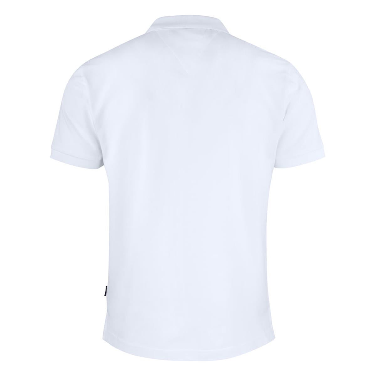 Sunset Modern Men's Polo - White - Back