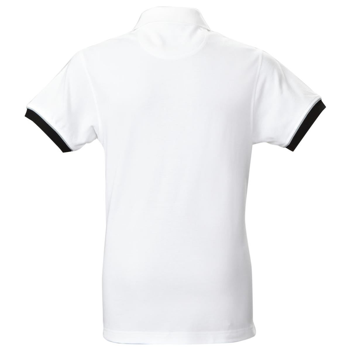 Anderson Men's Cotton Polo - White - Back