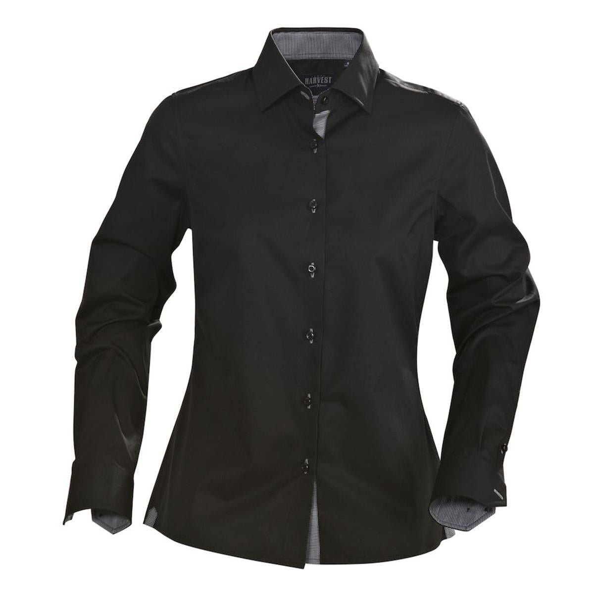Baltimore Women's Blouse - Black - Front