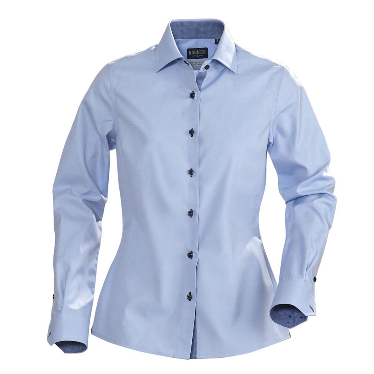 Baltimore Women's Blouse - Light Blue - Front