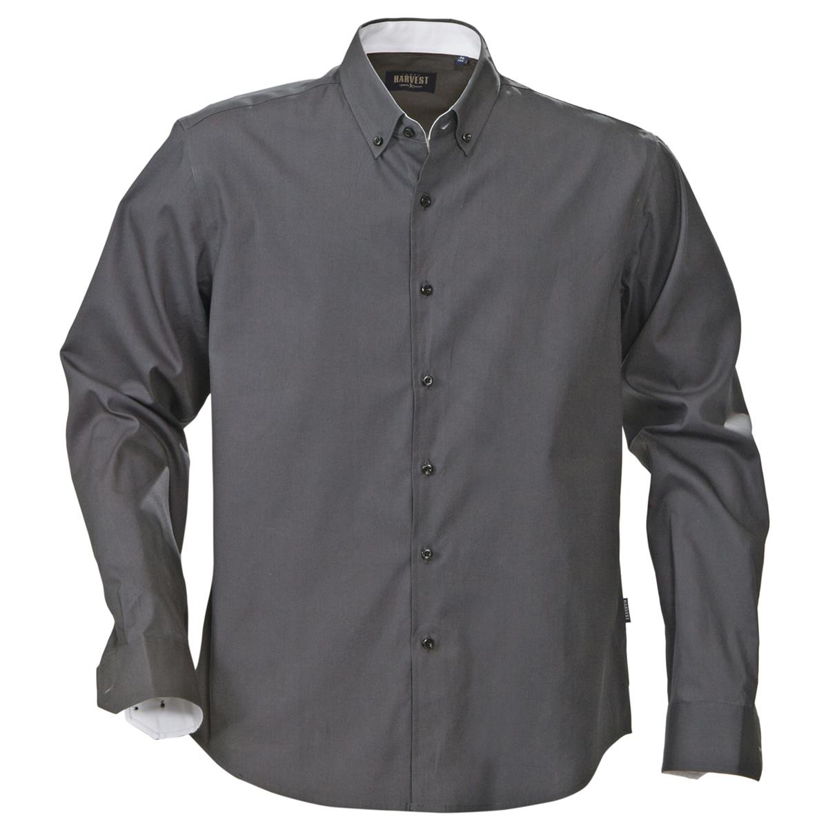 Redding Men's Shirt - Charcoal - Front