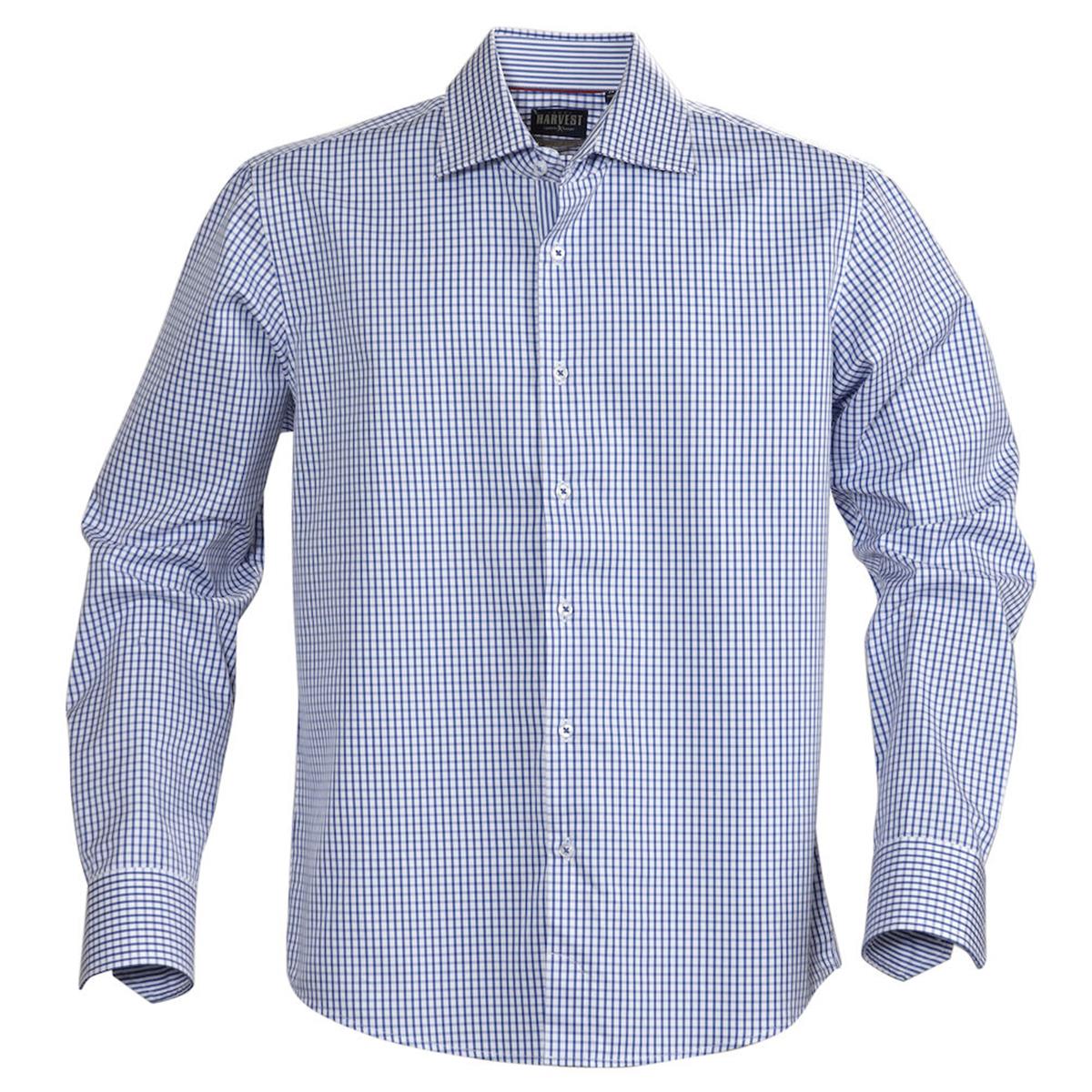 Tribeca Men's Shirt - Blue - Front