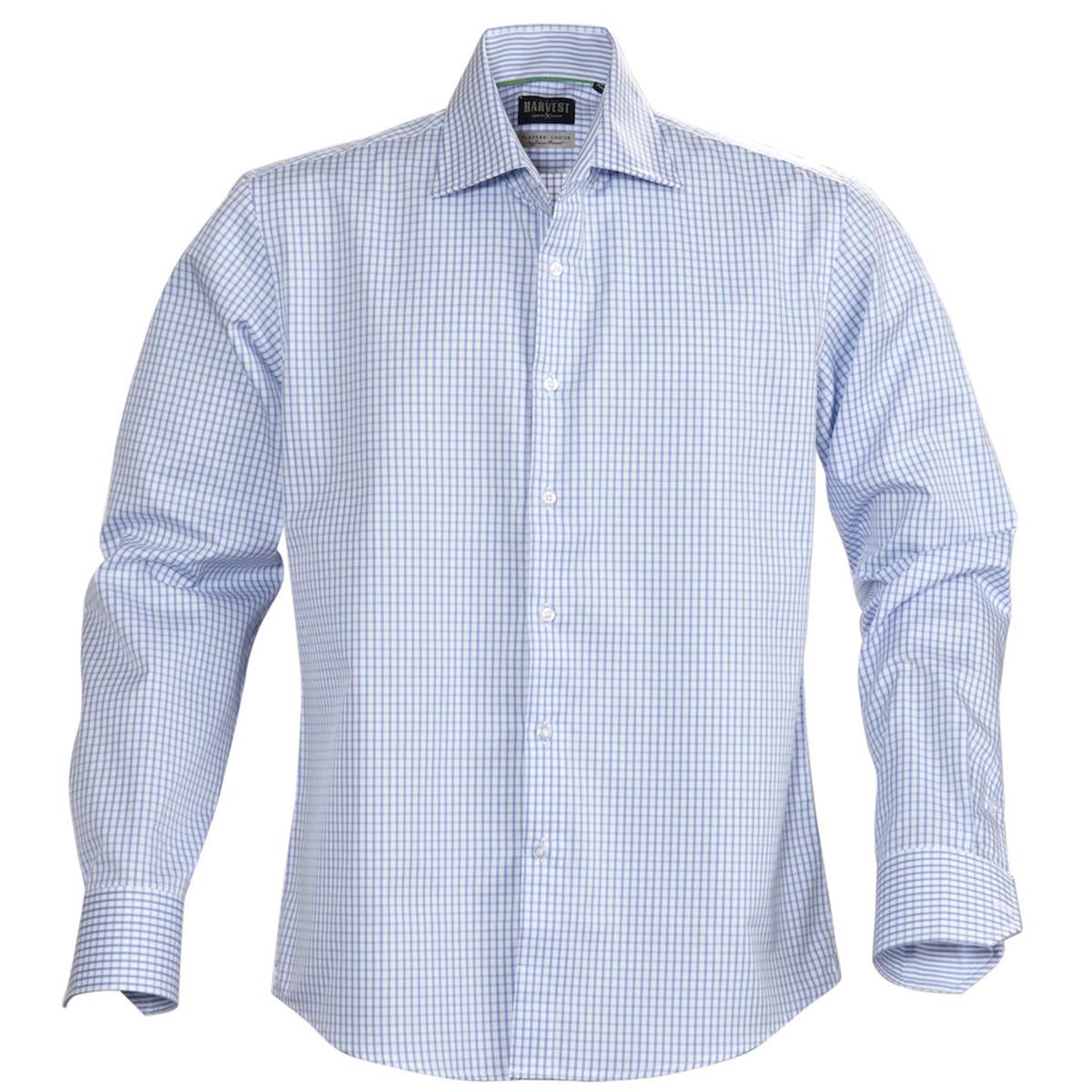 Tribeca Men's Shirt - Light Blue - Front