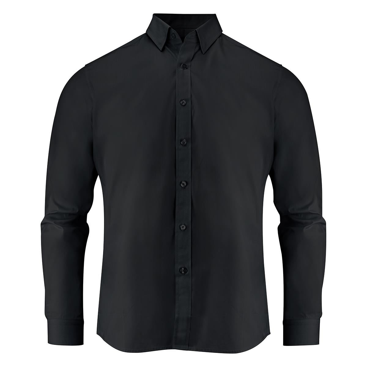 Men's Acton Shirt - Black - Front