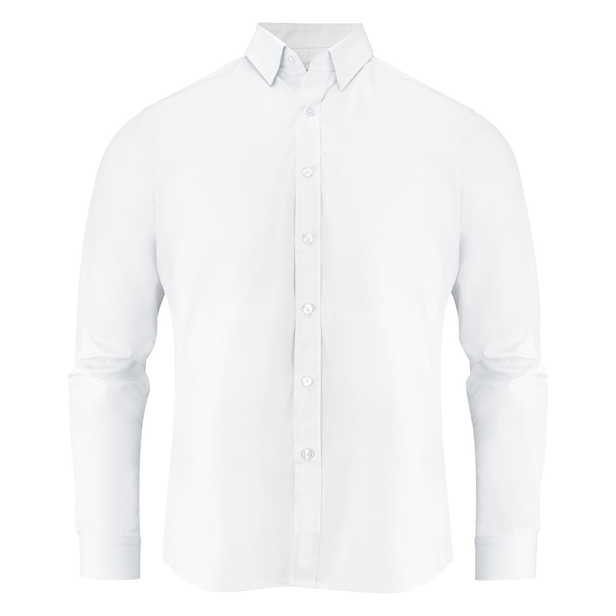 Men's Acton Shirt - White - Front