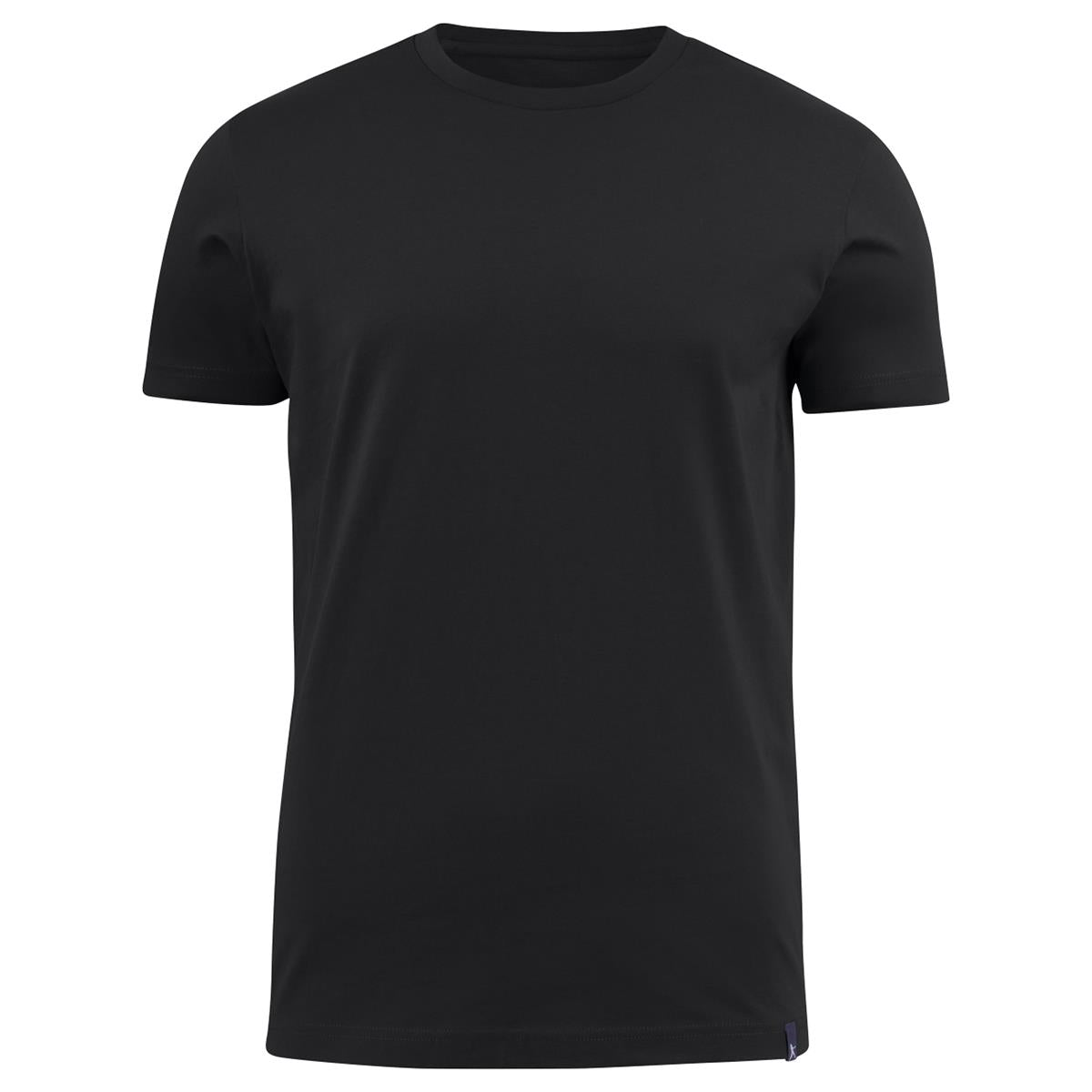 American U Men's Crew Neck Tee - Black - Front