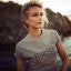 American U Women's Crew Neck Tee - view