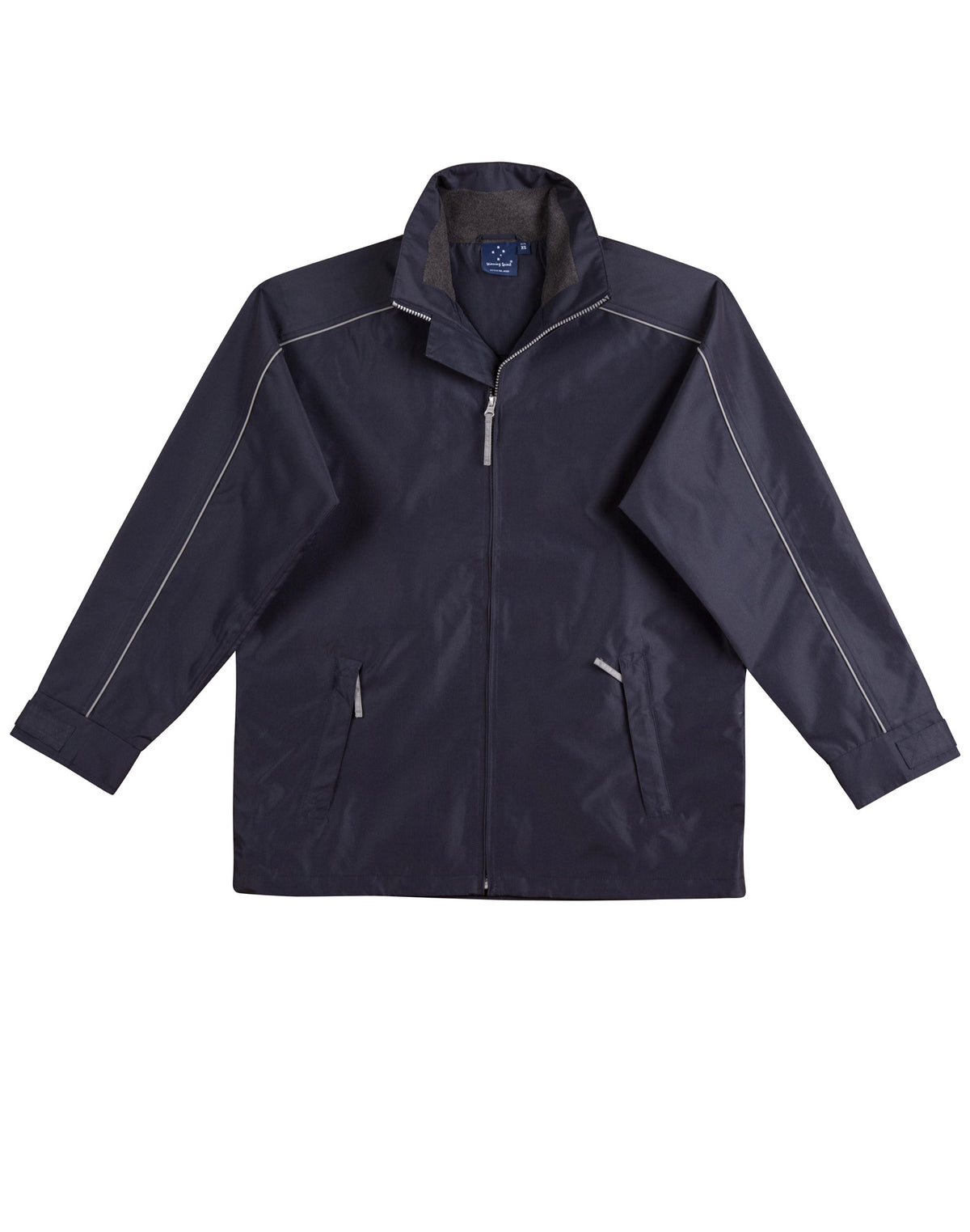 Circuit Sports/Racing Jacket Unisex - Navy - Front