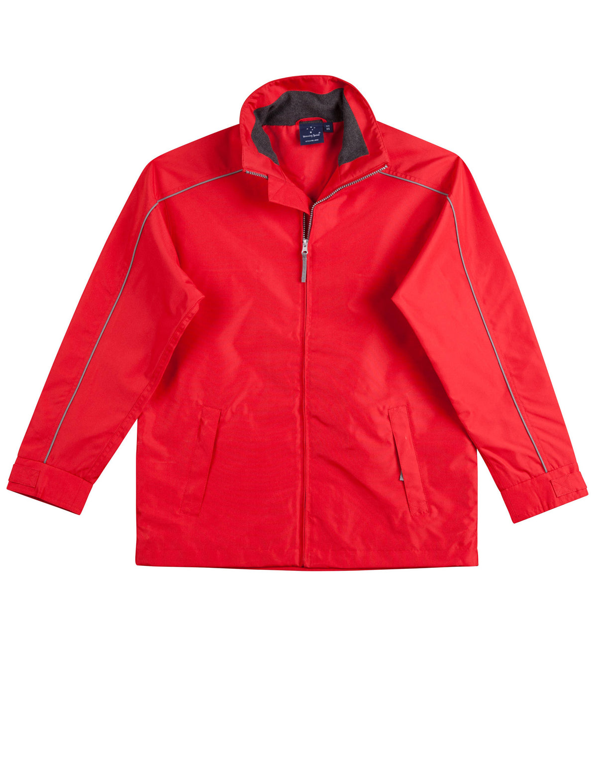 Circuit Sports/Racing Jacket Unisex - Red - Front
