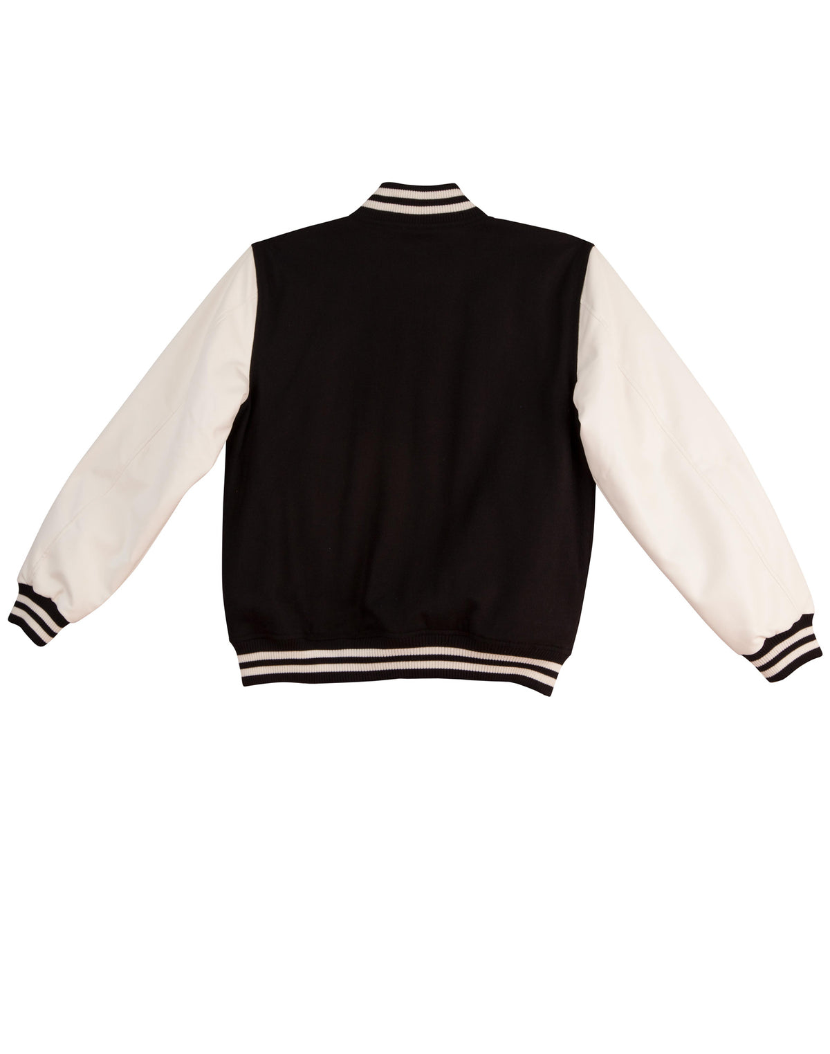 Wool Letterman Wool Blend Varsity Jacket Unisex - Back