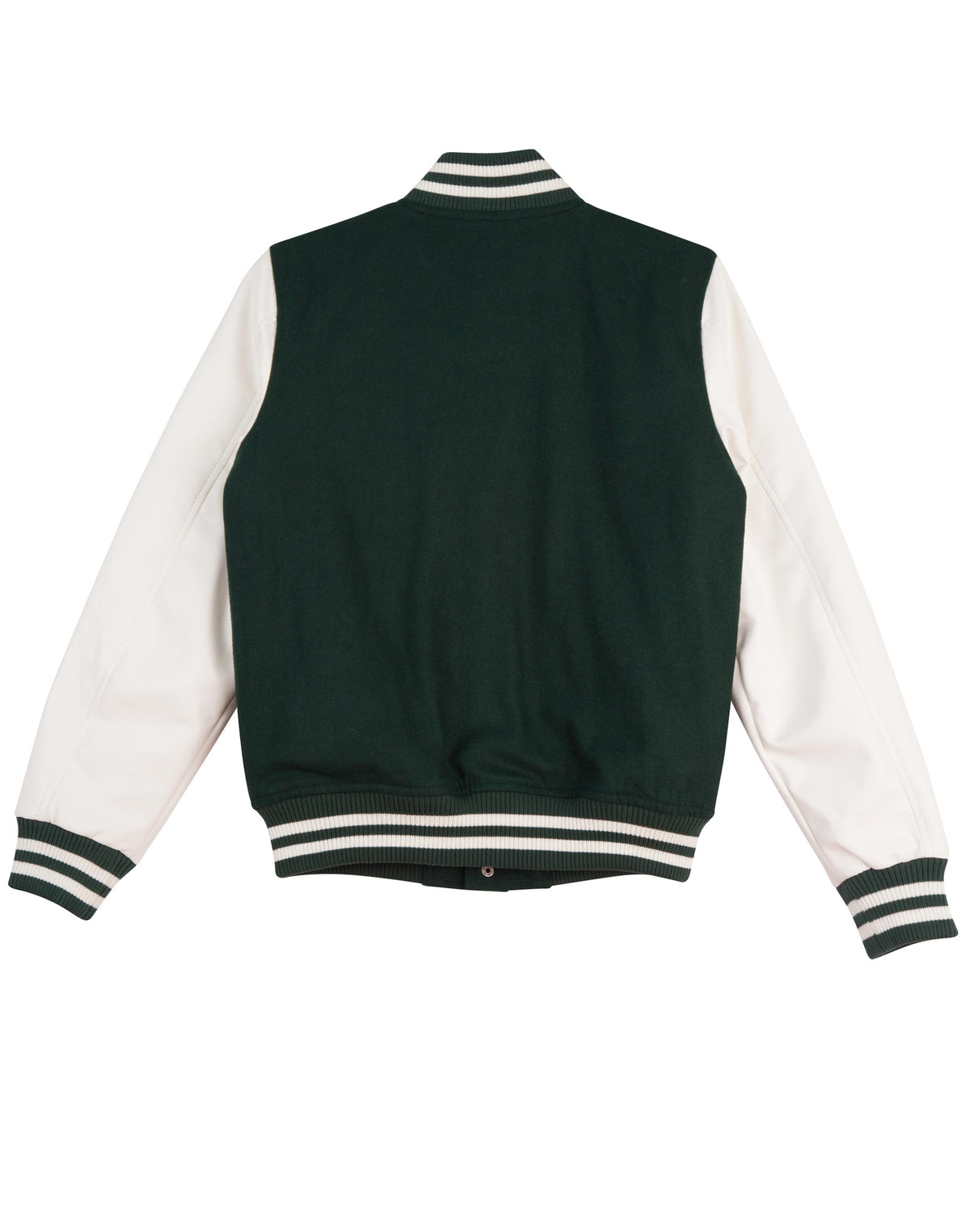 Wool Letterman Wool Blend Varsity Jacket Unisex - Back