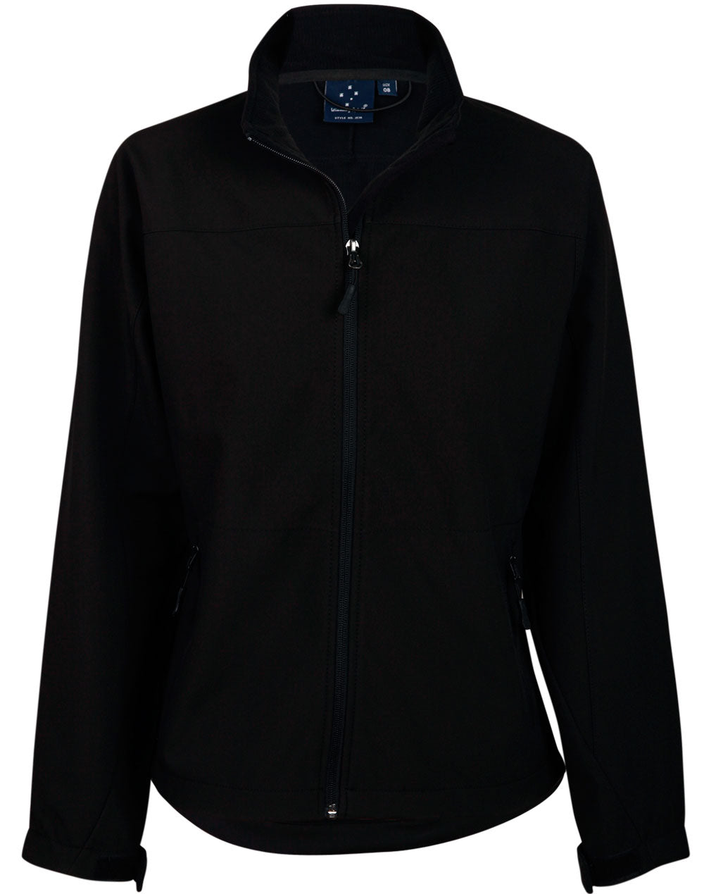 Rosewall Soft Shell Ladies - Black/Black - Front