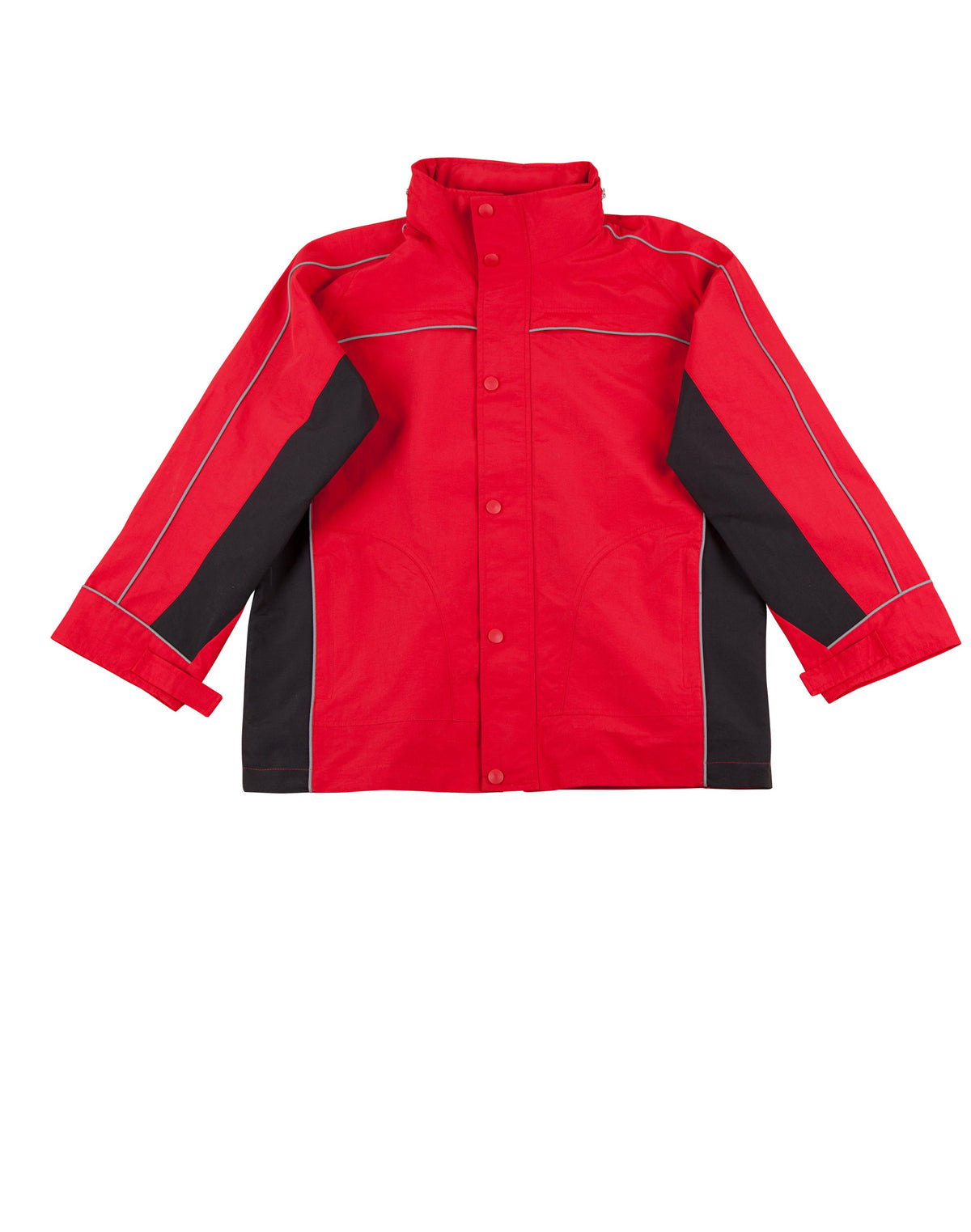 Teammate Jacket Men's - Red/Black - Front
