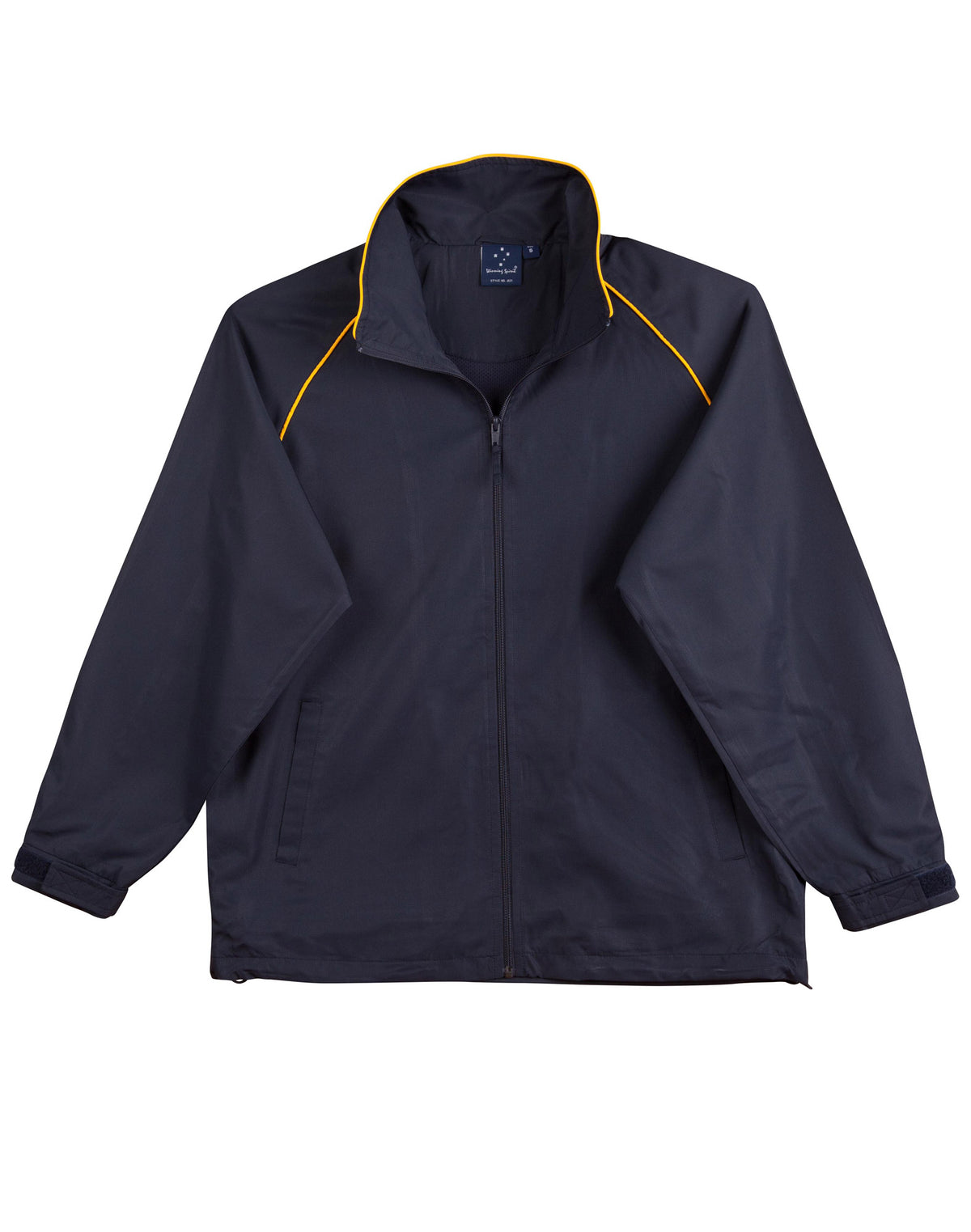 Champion's Track Top Kids' - Navy/Gold - Front