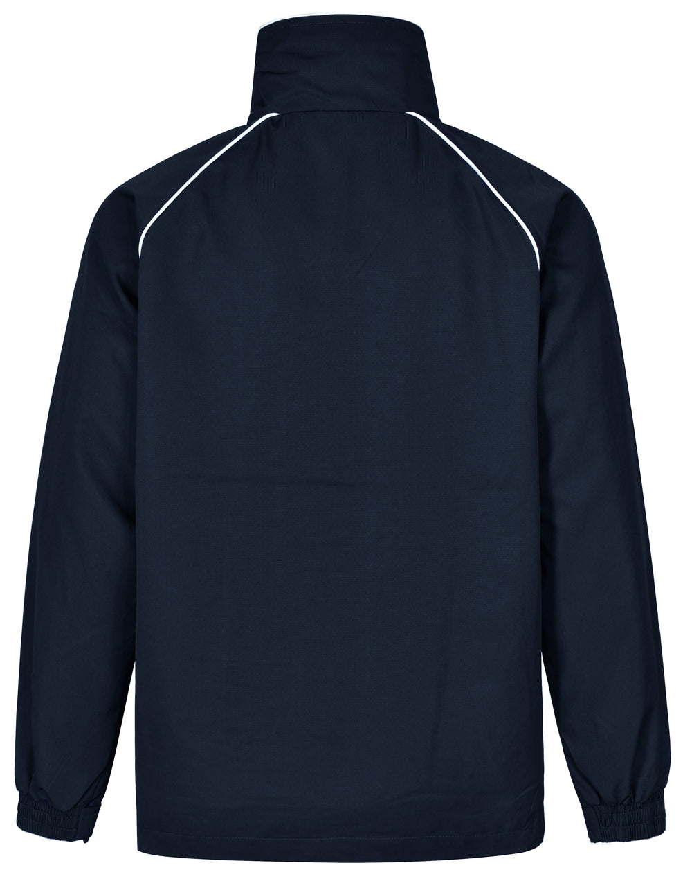 Champion's Track Top - Unisex - Navy/White - Back