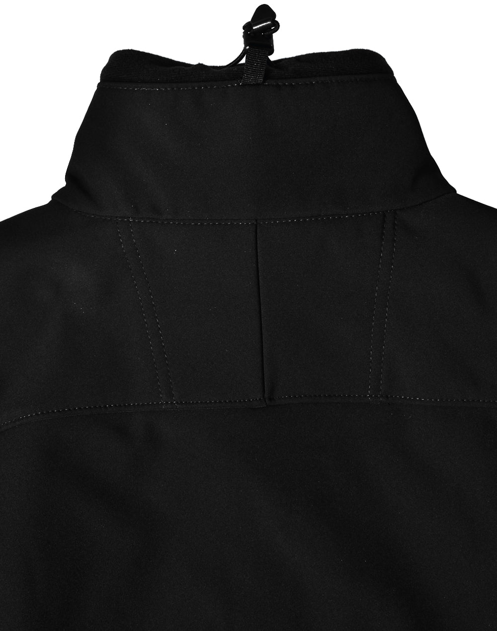 Men's Softshell High-Tech Jacket - Black - Back