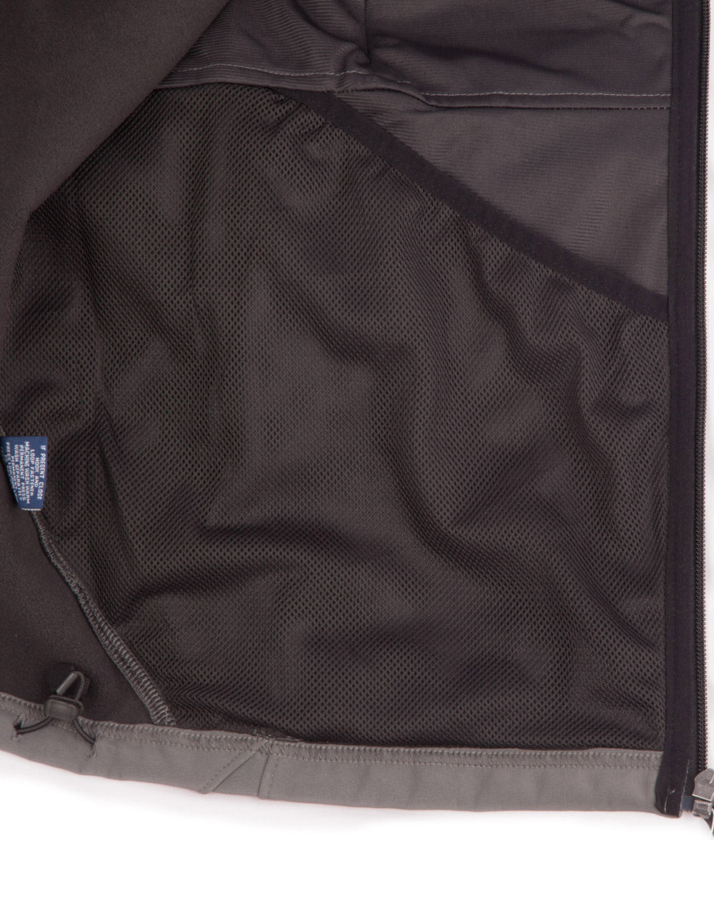 Men's Softshell High-Tech Jacket - Charcoal - View