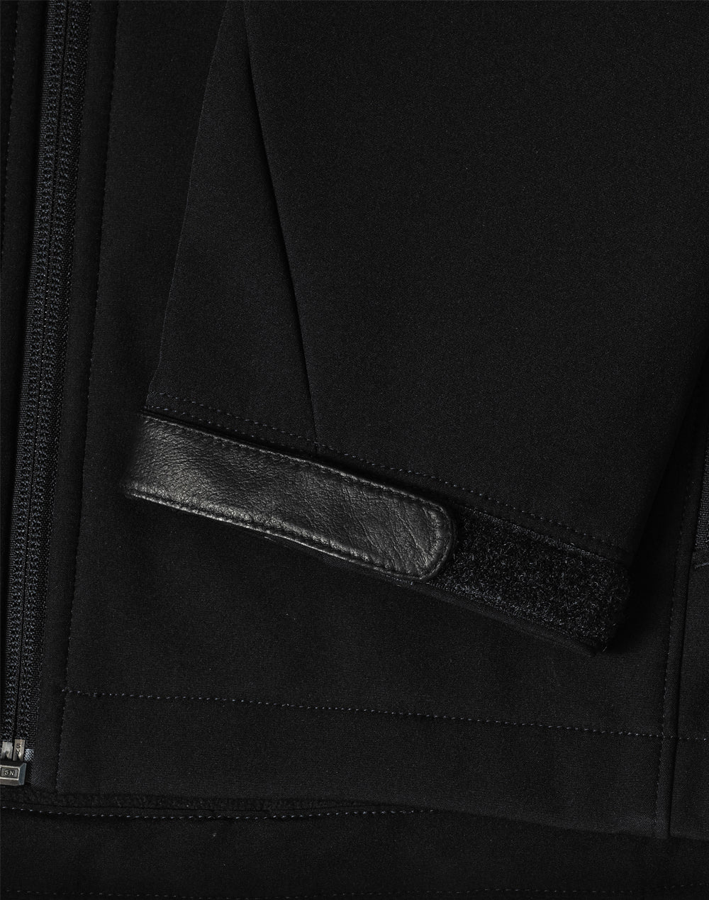 Ladies Softshell Hi-Tech Jacket - Black - View