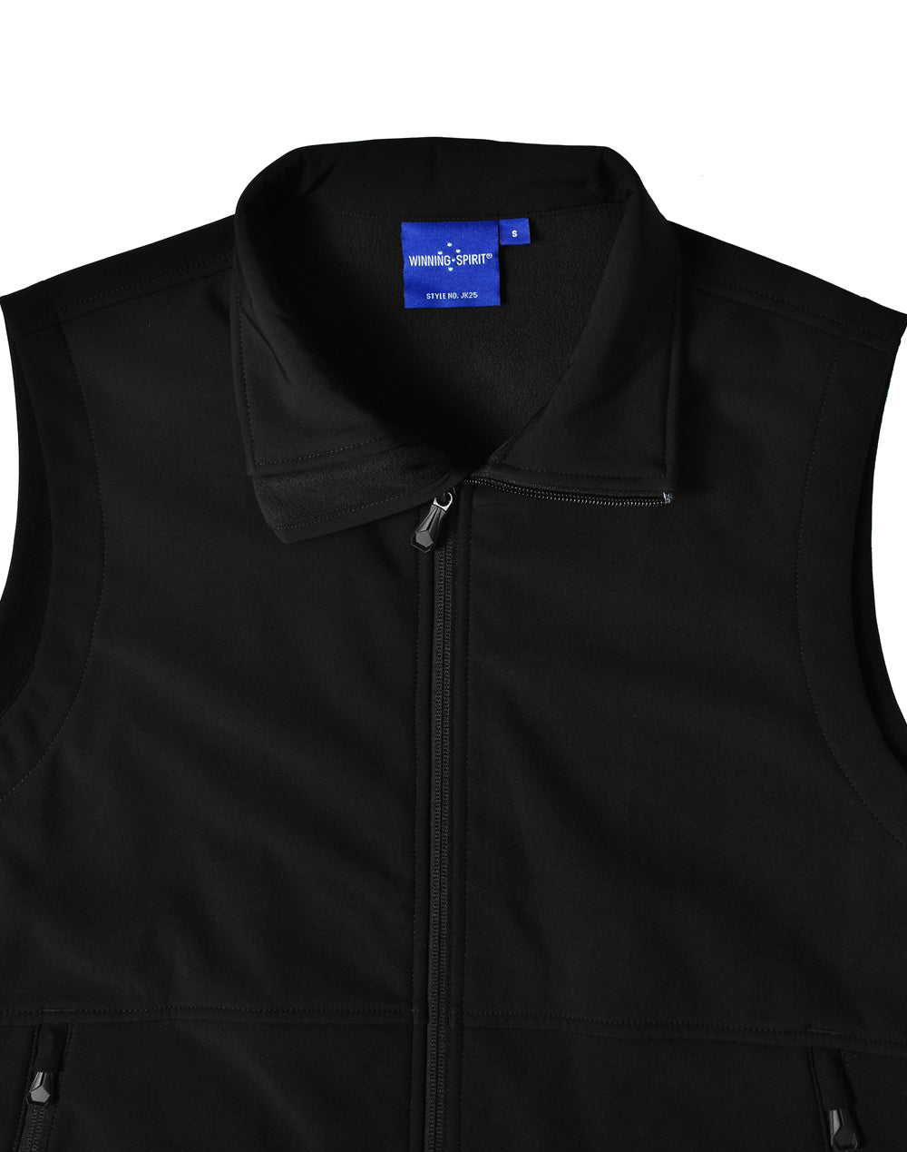 Men's Softshell Hi-Tech Vest - Black - View