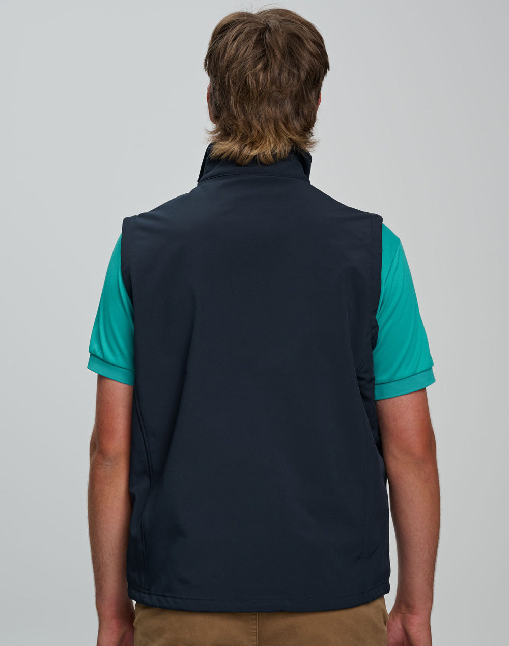 Men's Softshell Hi-Tech Vest - Navy - View