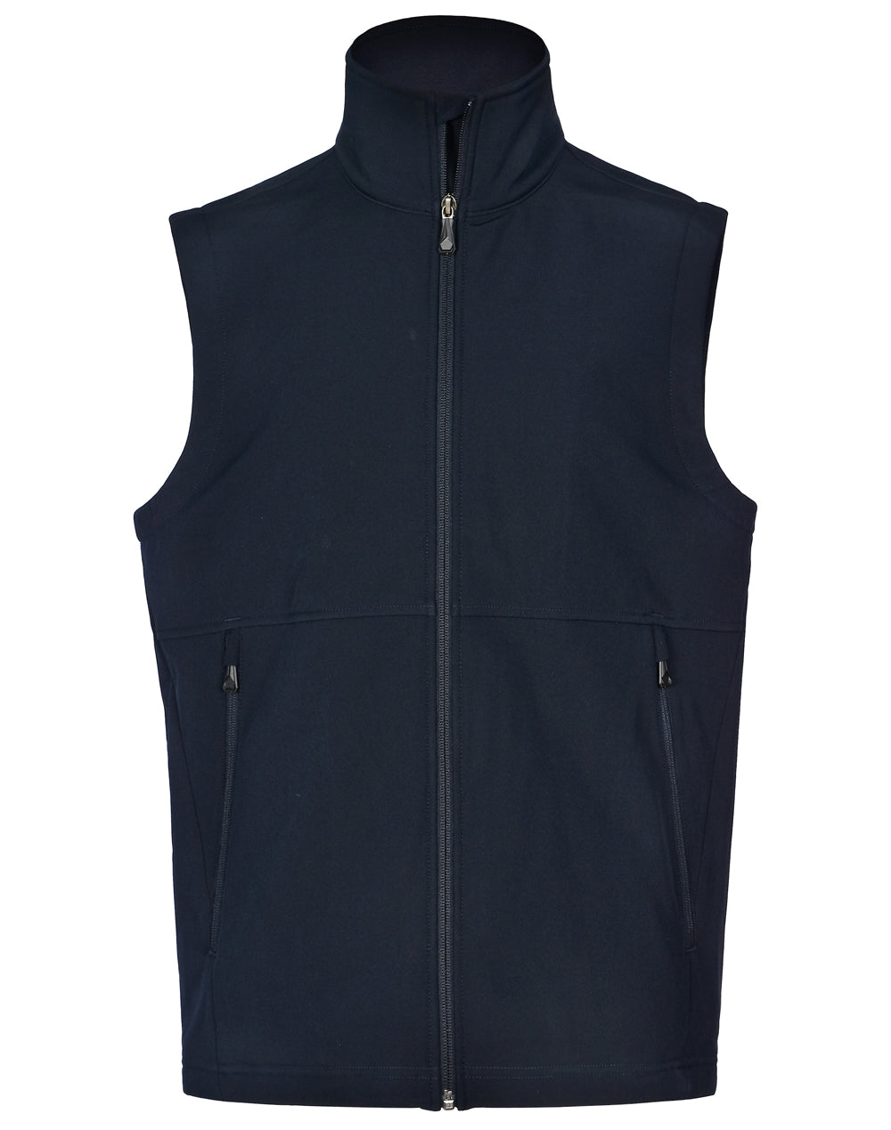 Men's Softshell Hi-Tech Vest - Navy - Front