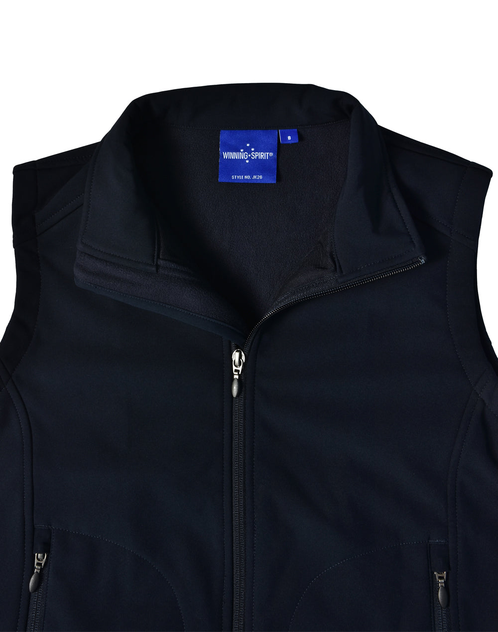 Ladies' Softshell Hi-Tech Vest - Navy - View
