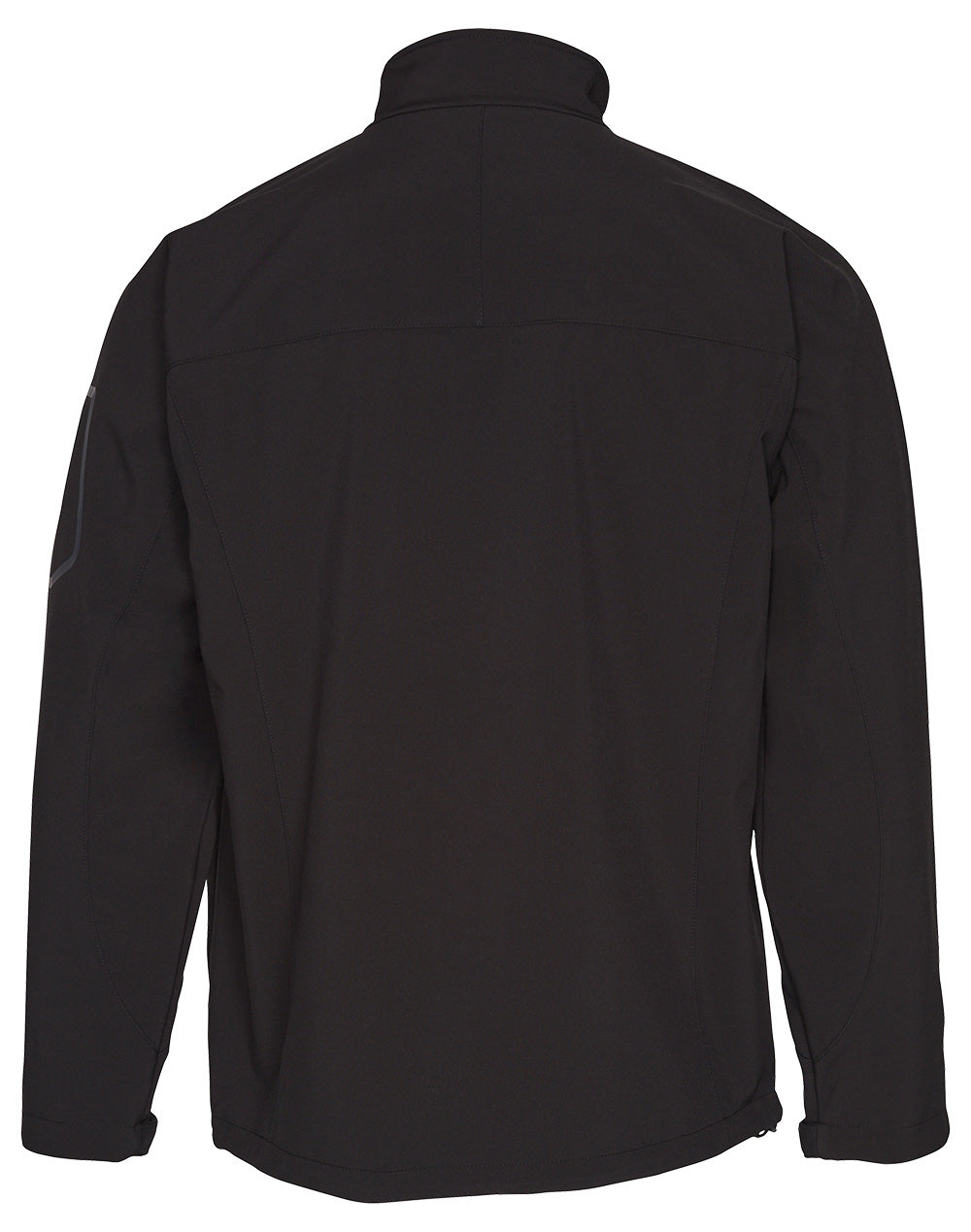 Whistler Softshell Contrast Jacket Men's - Black/Black - Back