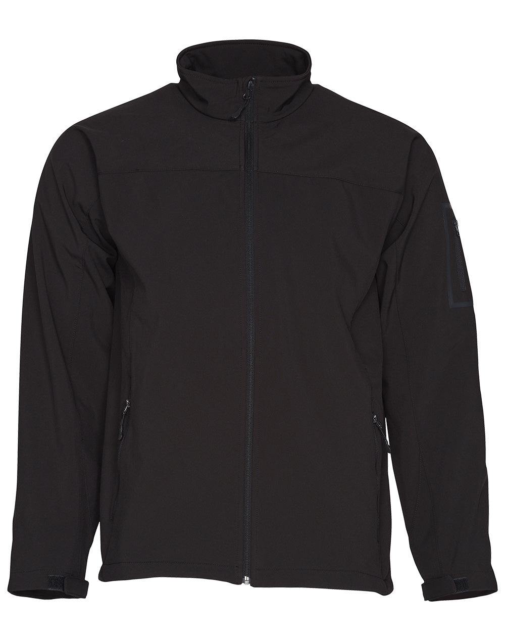 Whistler Softshell Contrast Jacket Men's - Black/Black - Front