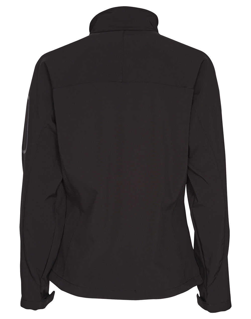 Whistler Softshell Contrast Jacket Ladies' - Black/Black - Back