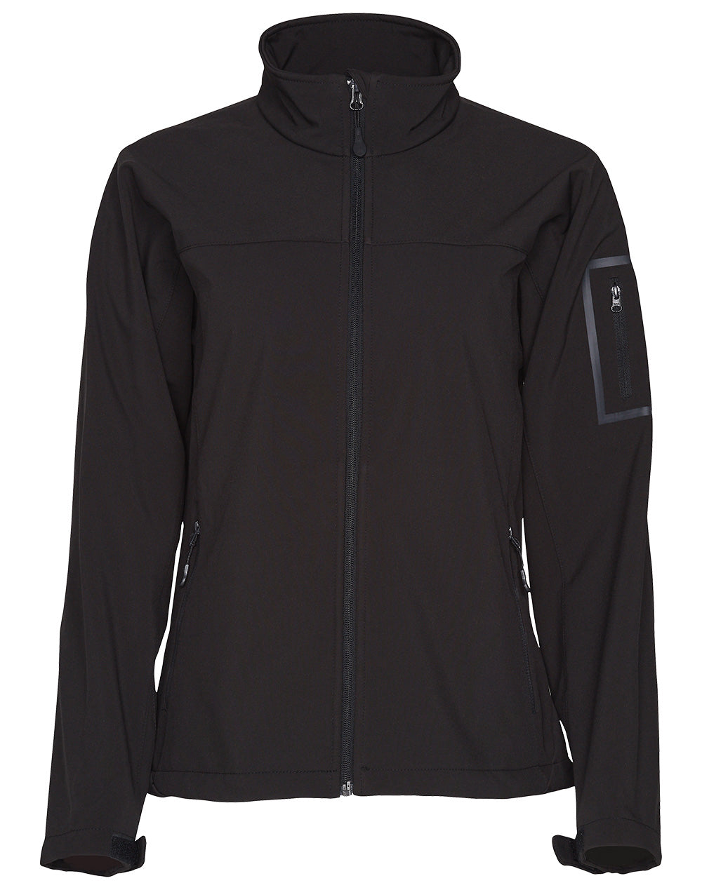 Whistler Softshell Contrast Jacket Ladies' - Black/Black - Front