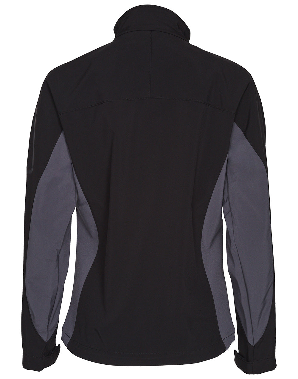 Whistler Softshell Contrast Jacket Ladies' - Black/Grey - Back