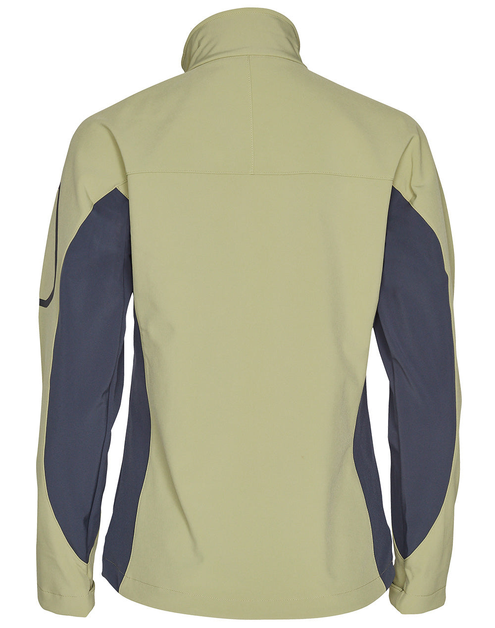 Whistler Softshell Contrast Jacket Ladies' - Green/Grey - Back