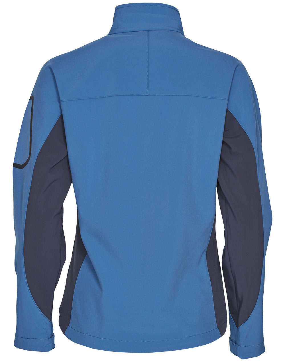 Whistler Softshell Contrast Jacket Ladies' - Mild Blue/Grey - Back