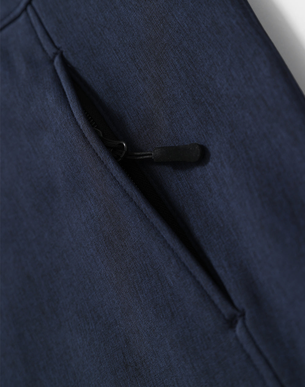 Aspen Softshell Hood Jacket Men's - Marl Navy/Charcoal - View