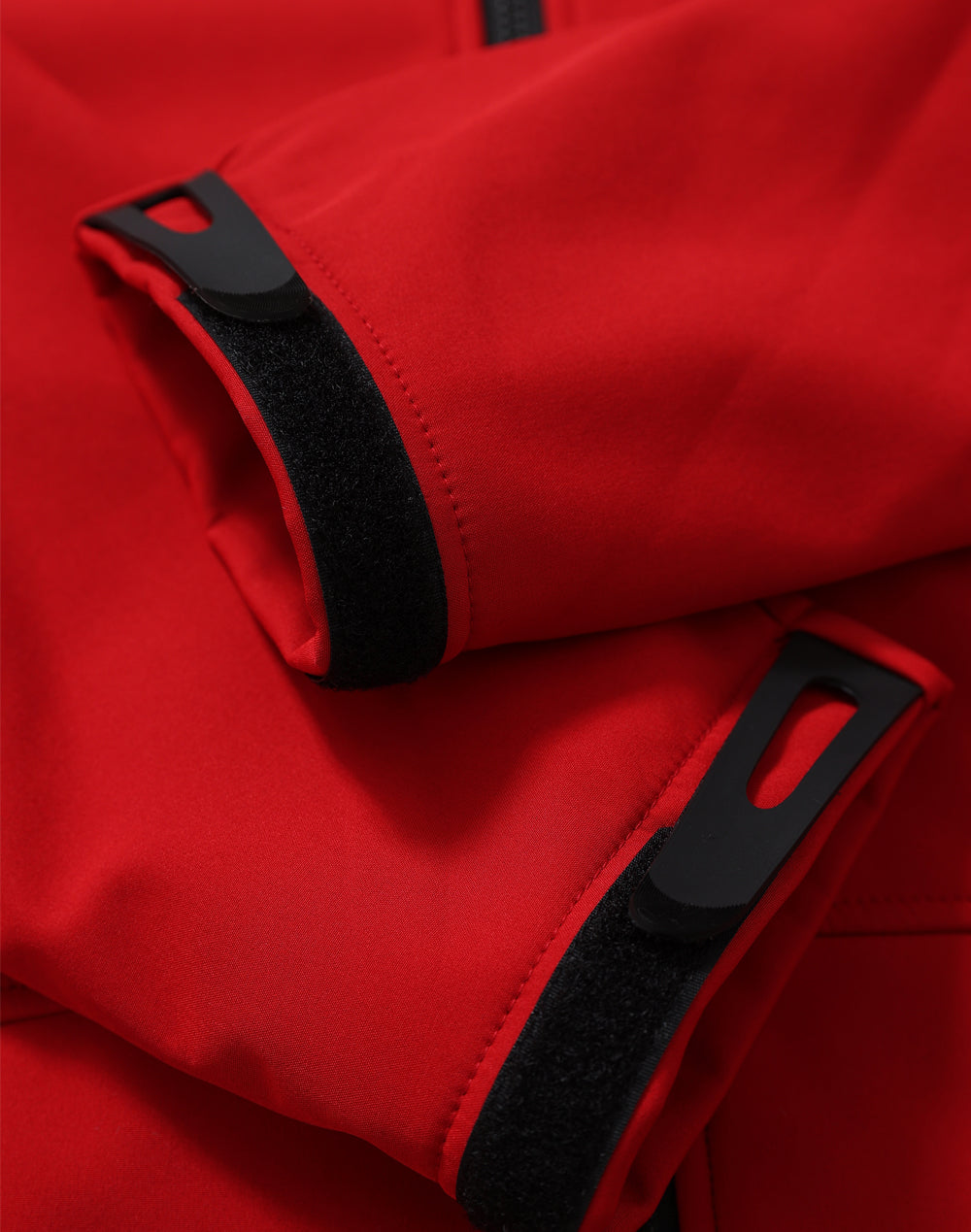 Aspen Softshell Hood Jacket Men's - Red/Black - View