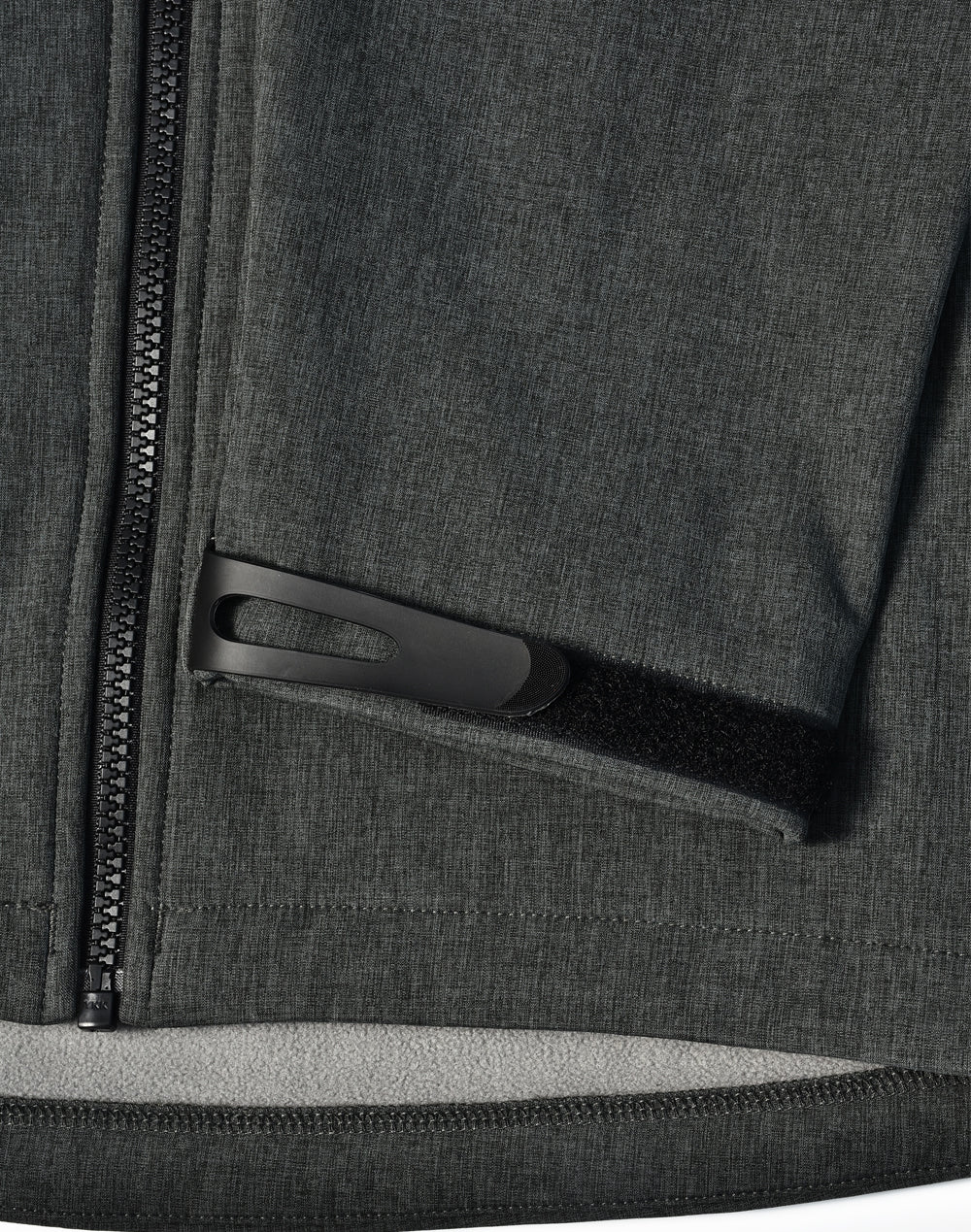 Aspen Softshell Hood Jacket Ladies' - Marl Charcoal/Charcoal - View
