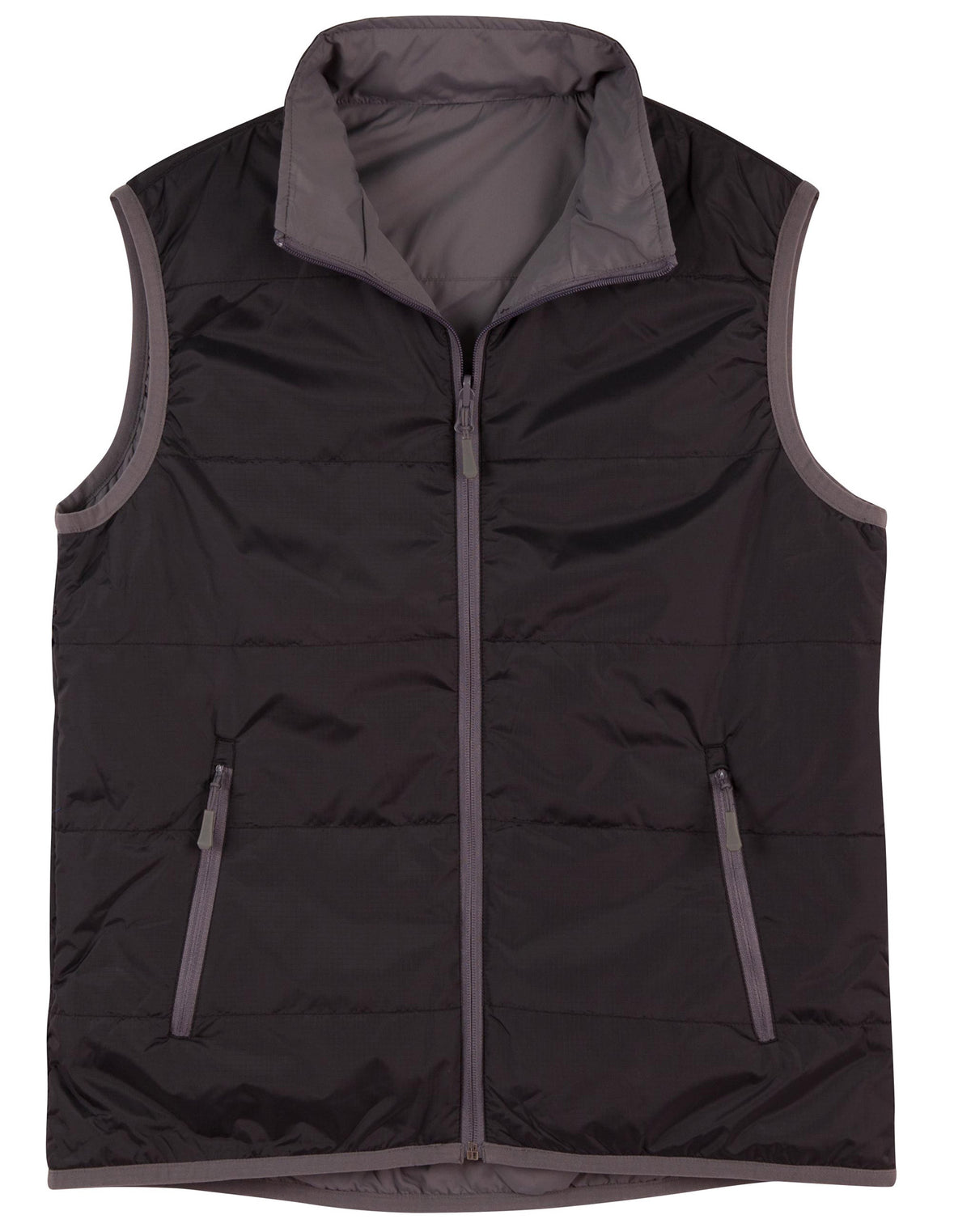 Versatile Vest Ladies' - Black/Grey - Front