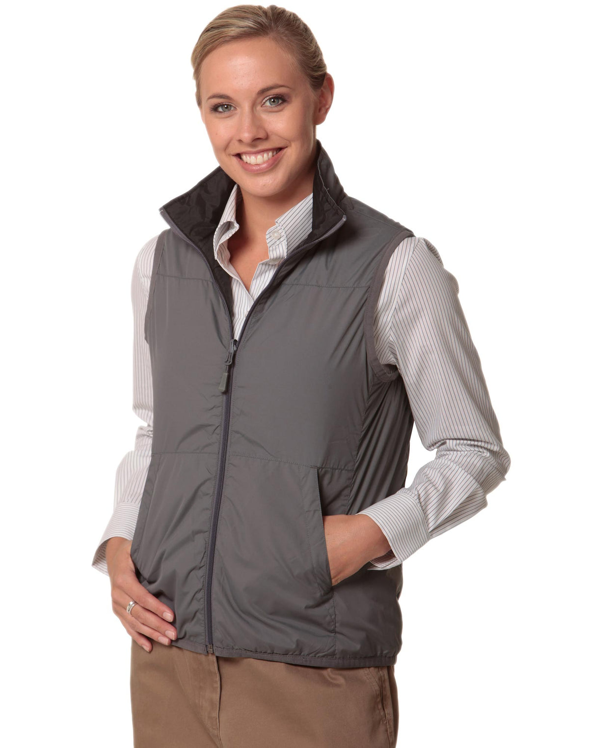 Versatile Vest Ladies' - Black/Grey - View