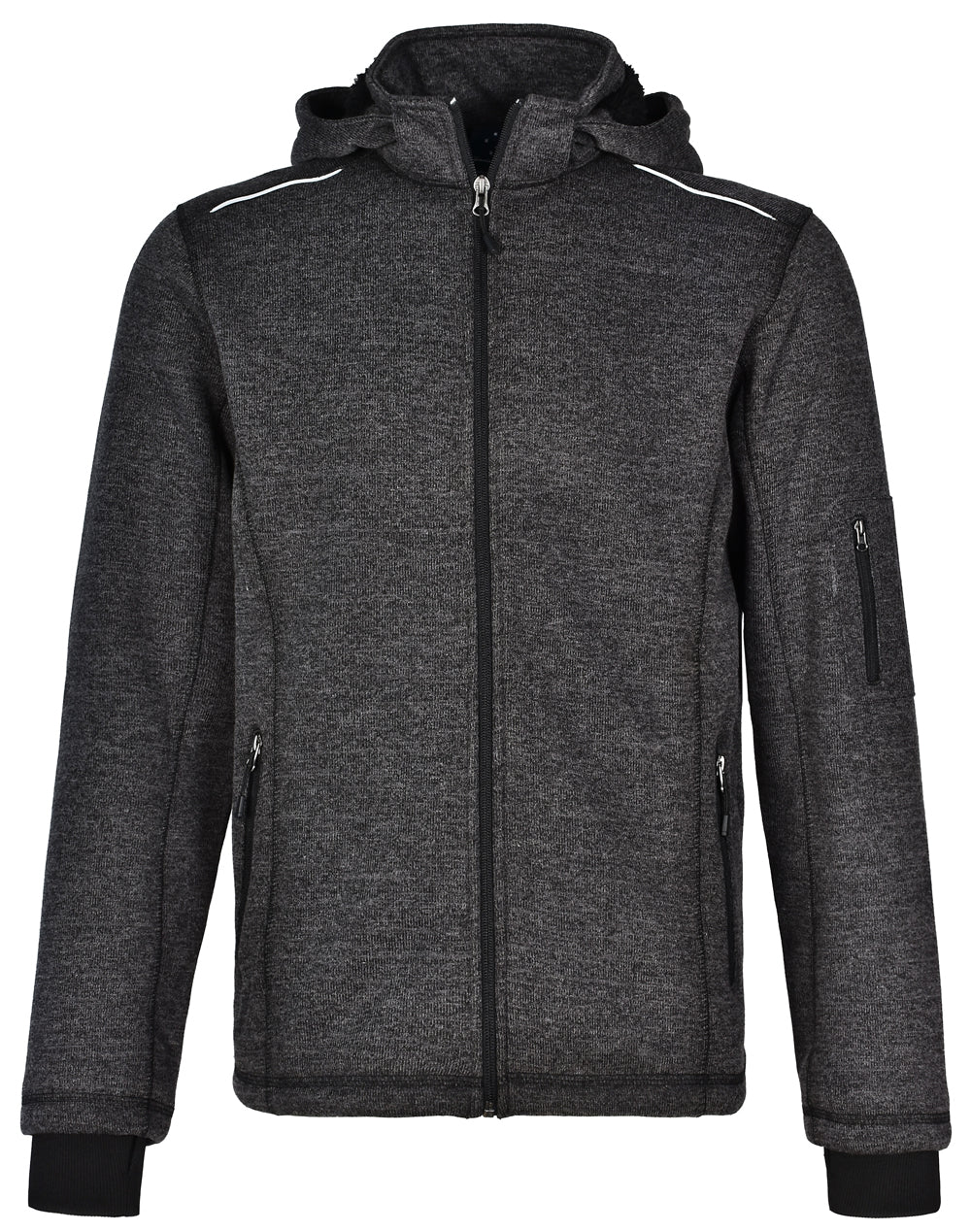 Acland Jacket - Black - Front