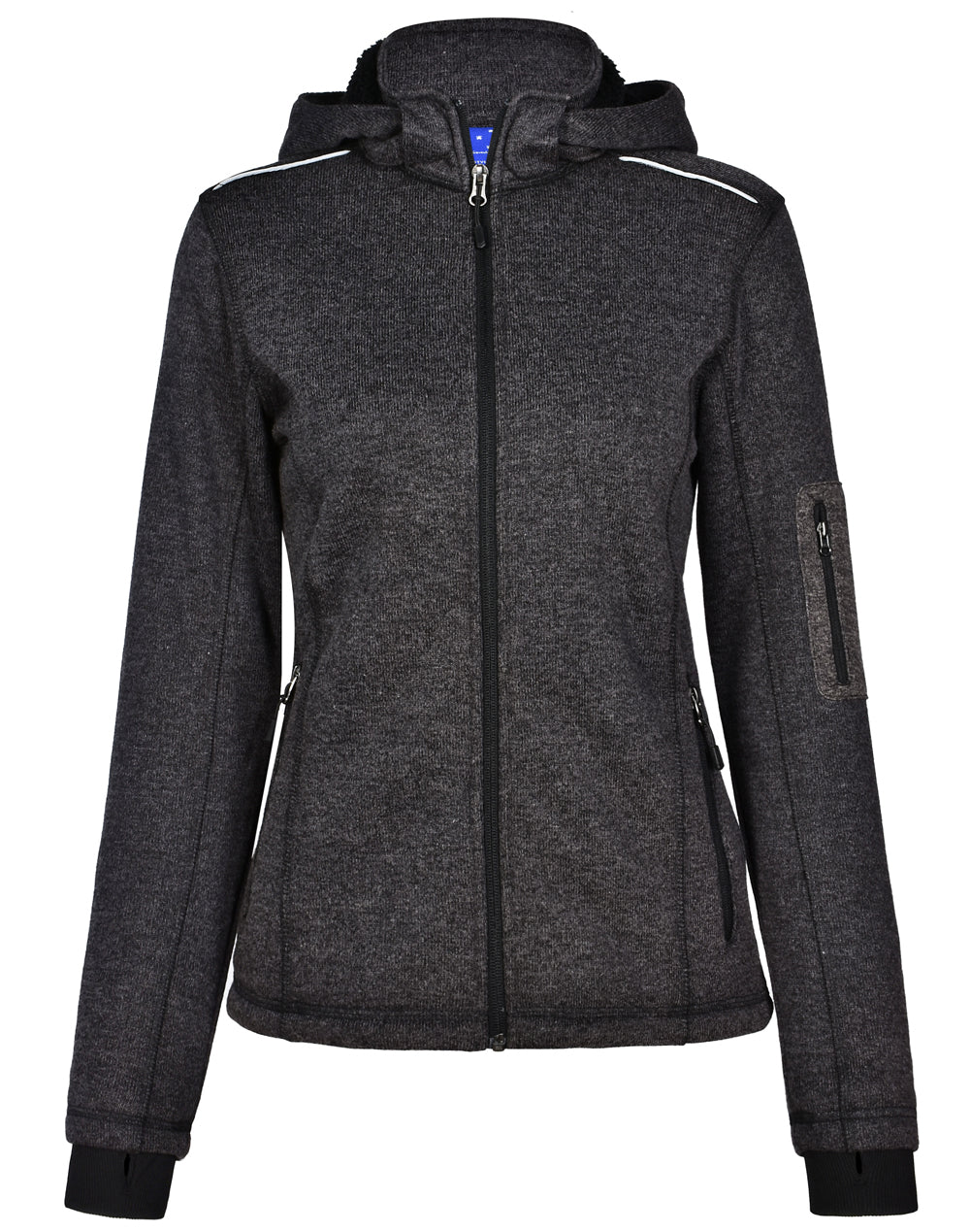 Acland Jacket - Black - Front
