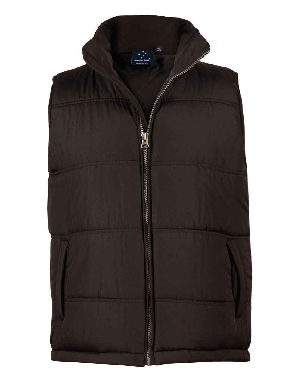 Everest Vest Unisex - Black - Front