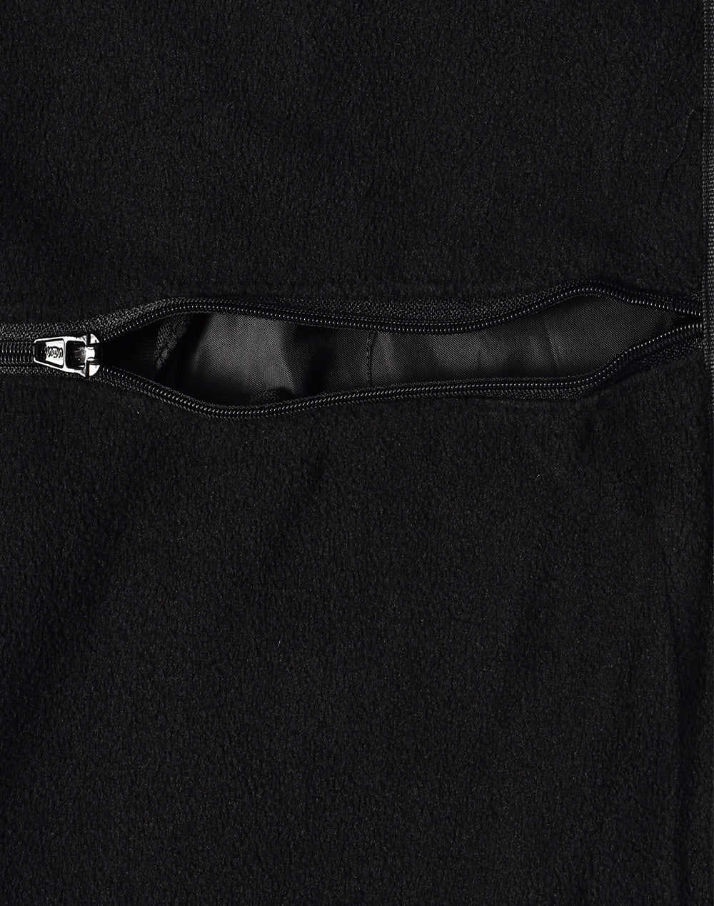 Longline Stadium Jacket - Black - View