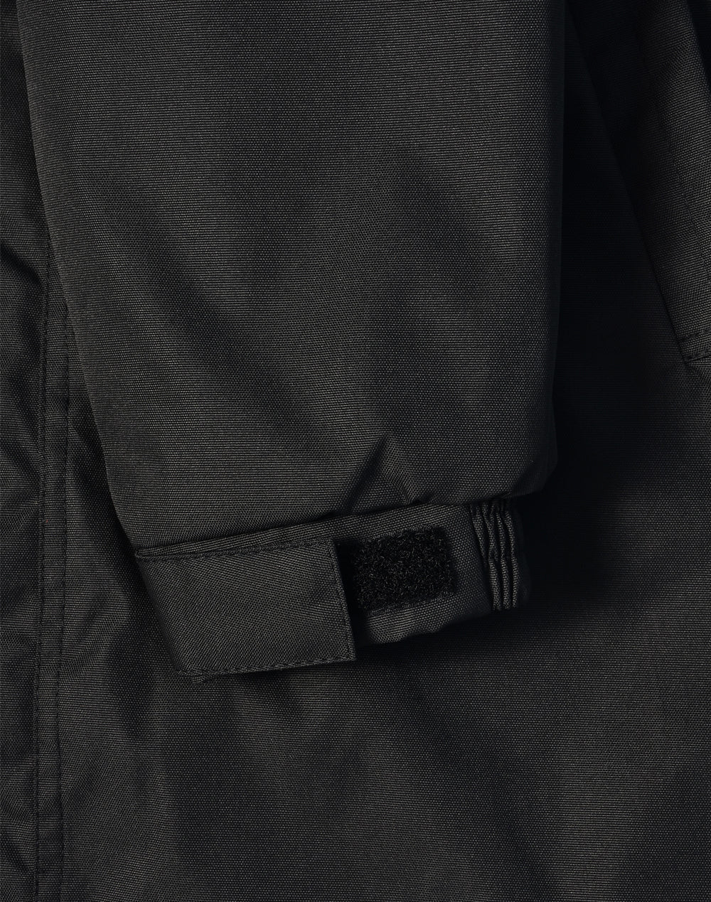 Longline Stadium Jacket - Black - View