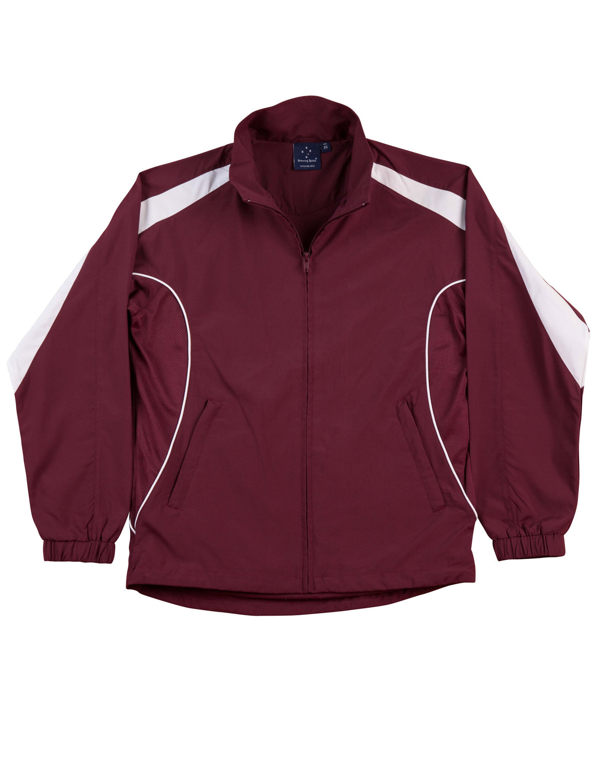 Legend Top -Unisex - Maroon/White - Front