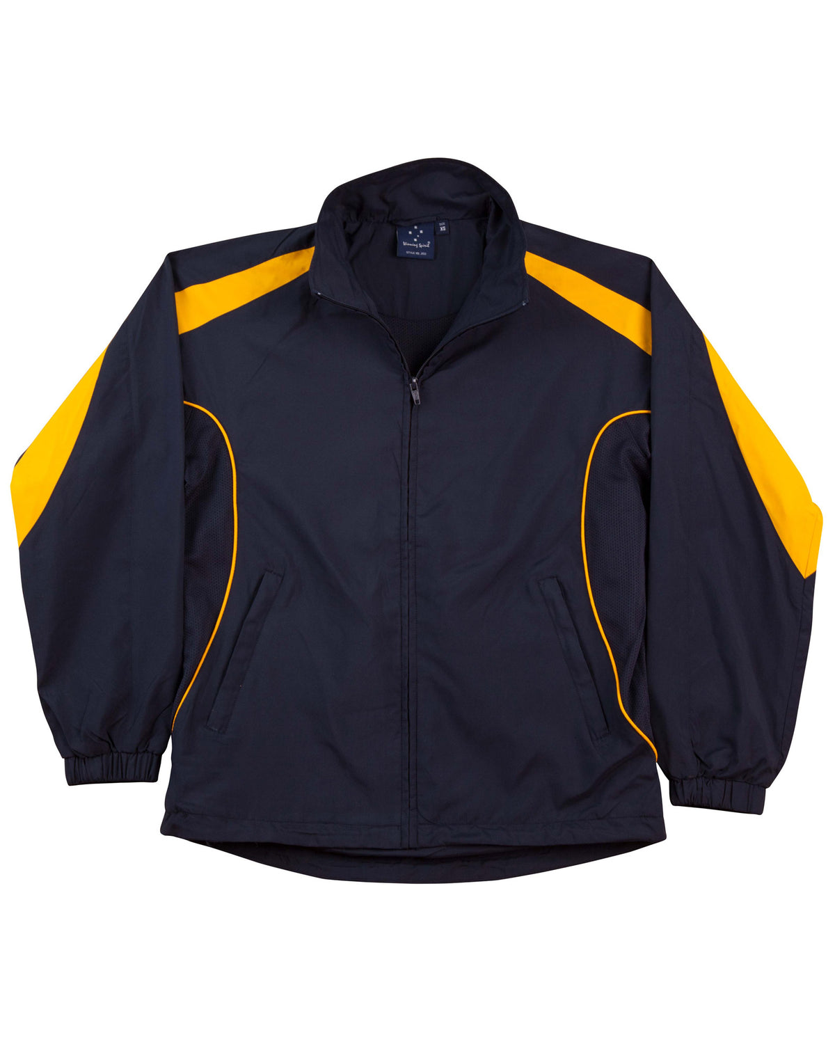 Legend Top -Unisex - Navy/Gold - Front