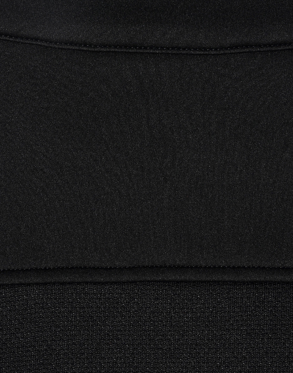 Jacquard Fleece Bomber Jacket - Black - Back