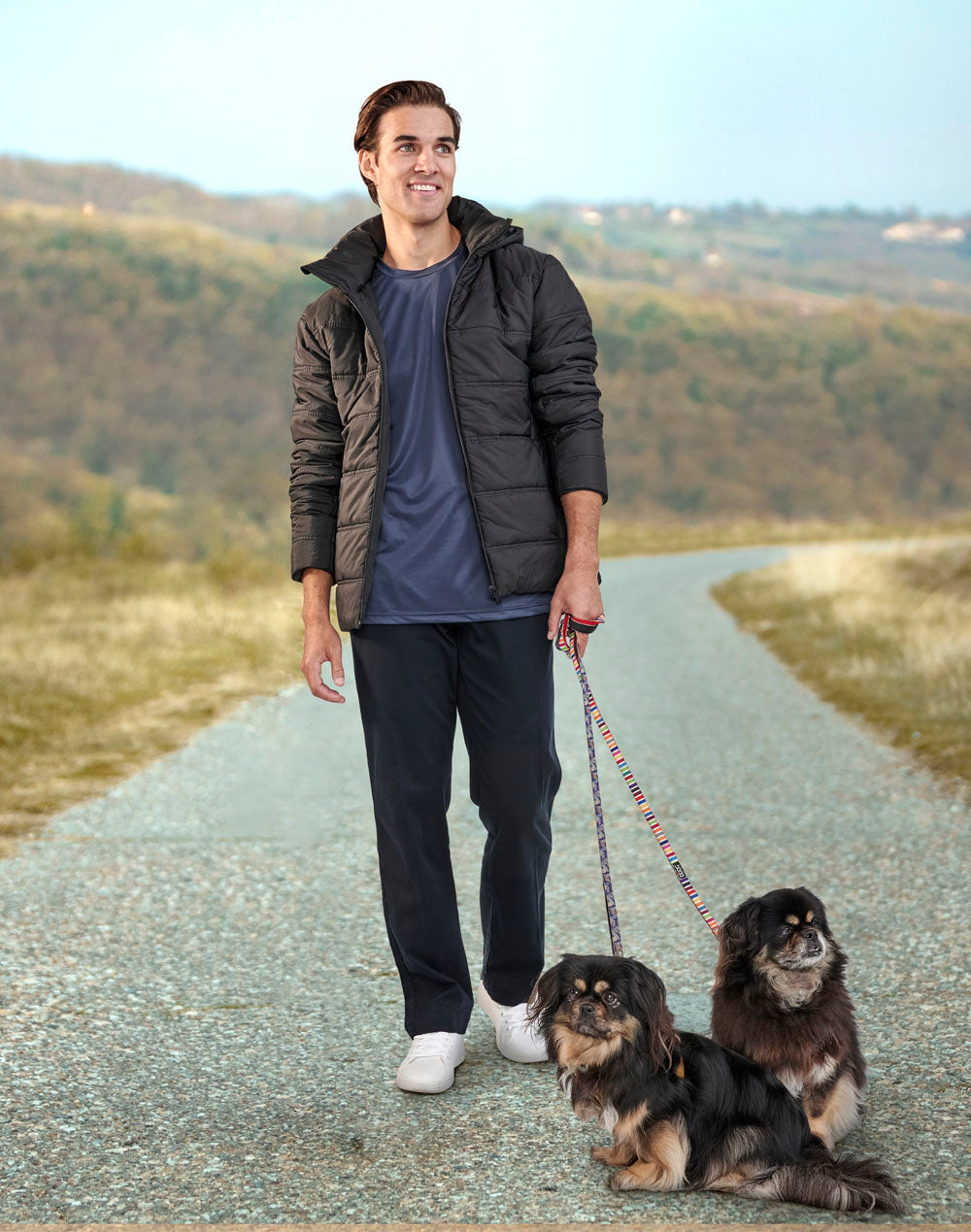 Unisex Sustainable Seamless Parka Jacket (3D Cut) - Black - View