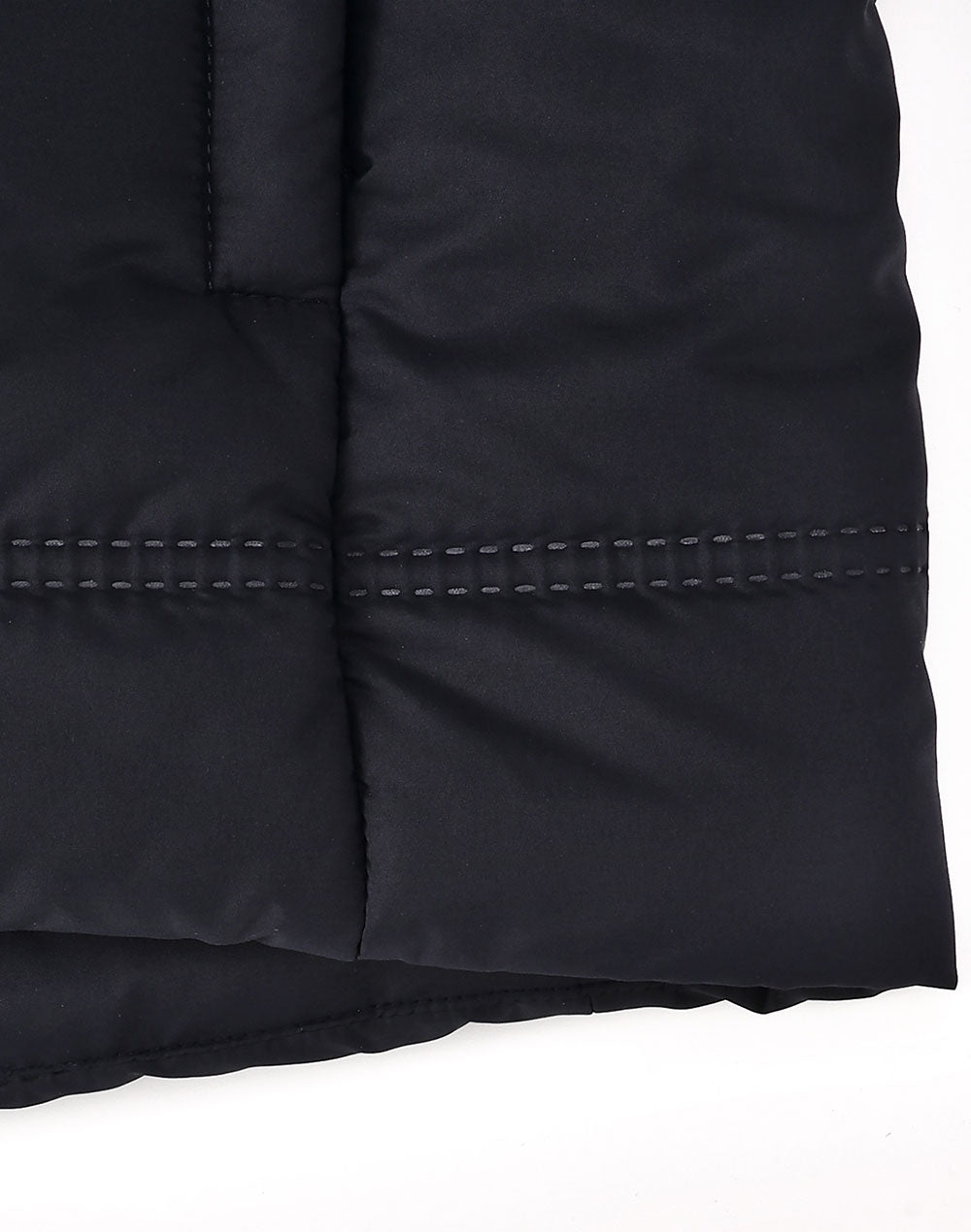 Unisex Sustainable Seamless Parka Jacket (3D Cut) - Navy - View