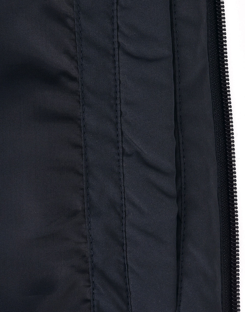 Unisex Sustainable Seamless Parka Jacket (3D Cut) - Navy - View