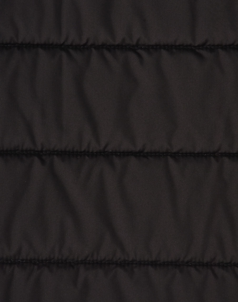 Mens Sustainable Insulated Puffer Jacket (3D Cut) - Black - Fabric